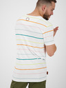 Alife and Kickin Weißes gestreiftes Herrenhemd von Alife and Kickin