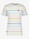 Alife and Kickin Weißes gestreiftes Herrenhemd von Alife and Kickin