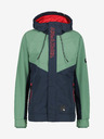 Alife and Kickin Grün-blaue Herren-Kapuzenjacke Alife and Kickin