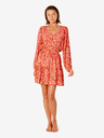 Rip Curl Rotes gemustertes Hemdkleid für Damen Rip Curl