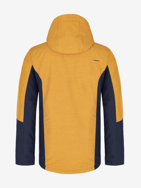 Loap Blaue und gelbe Herren-Skijacke LOAP Lawrence