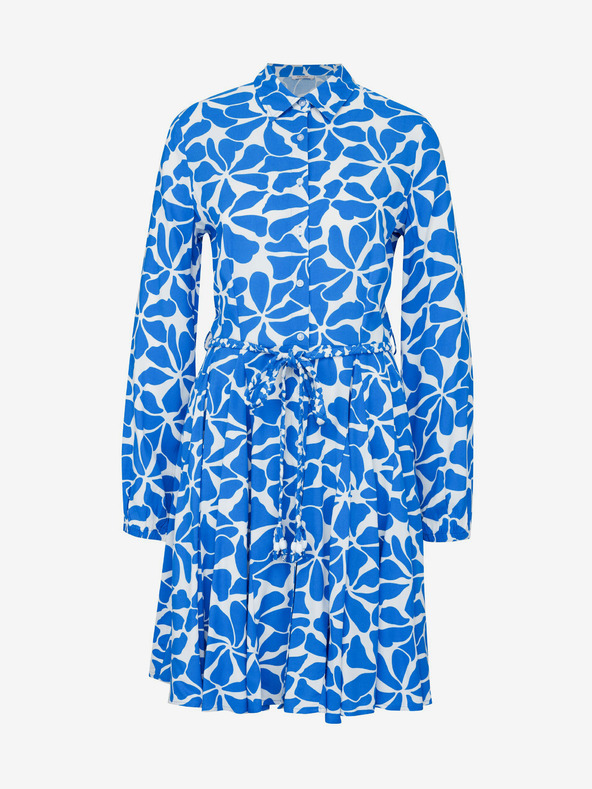 Orsay Blaues Damen-Hemdkleid ORSAY