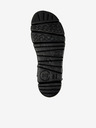 Camper Schwarze Damensandalen mit Lederdetails Camper Oruga Up