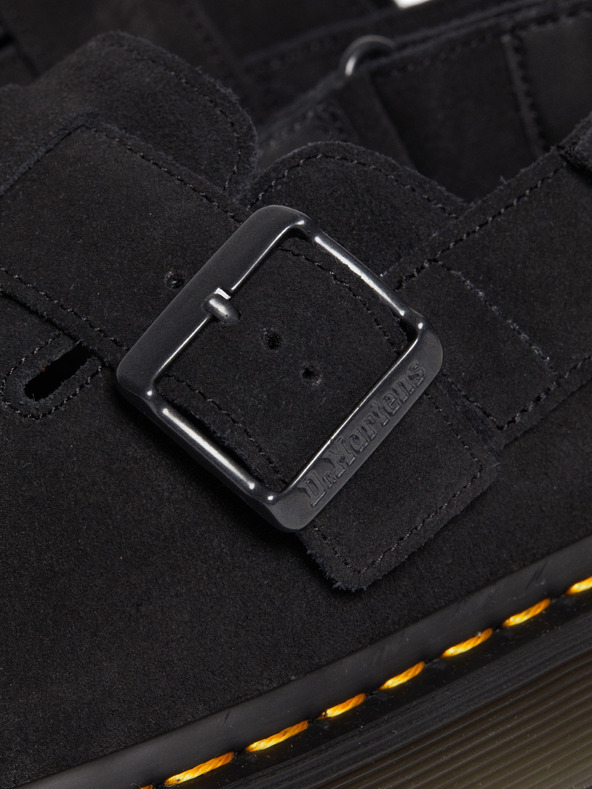 Dr. Martens Schwarze Wildleder Dr. Martens Jorge Ii Hausschuhe