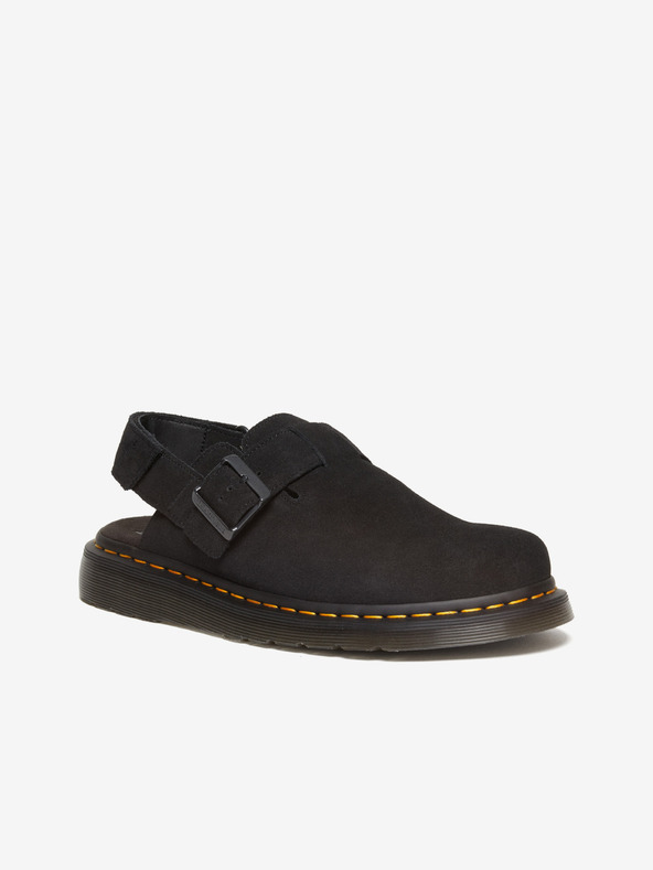 Dr. Martens Schwarze Wildleder Dr. Martens Jorge Ii Hausschuhe