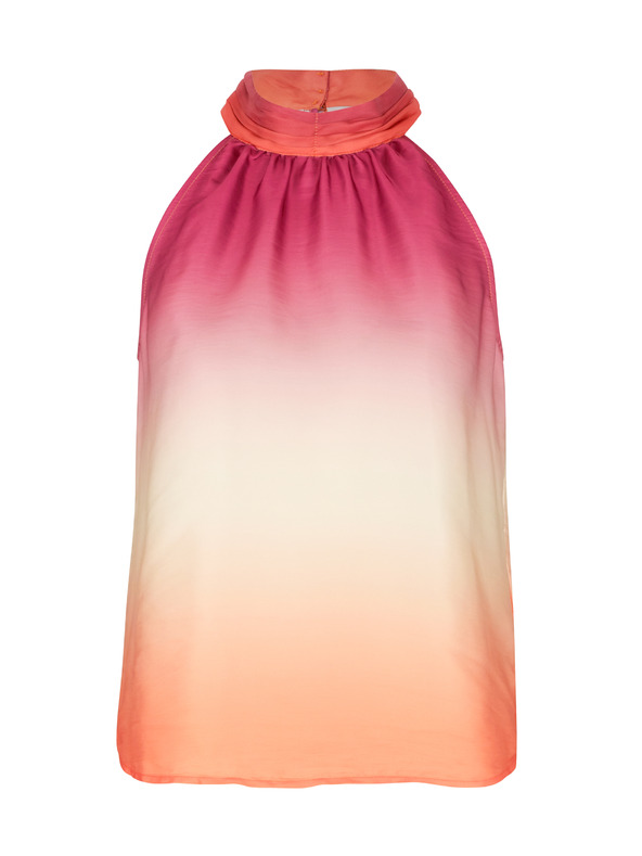 Orsay Orangefarbene Damenbluse ORSAY