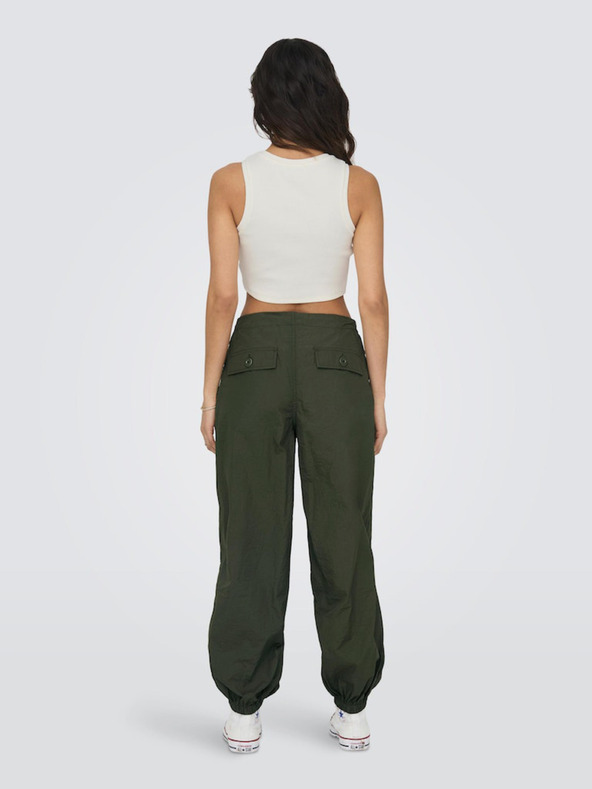 ONLY Weißes Damen-Crop-Top Tank-Top ONLY Vilma