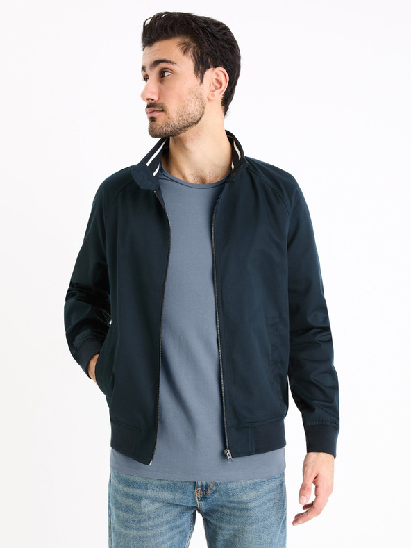 Celio Dunkelblauer Herrenbomber Celio Gubavlna