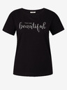 Orsay Schwarzes Damen Kurzarm-T-Shirt ORSAY