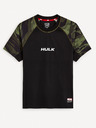 Celio Schwarzes Herren T-Shirt Celio Marvel Hulk Sport