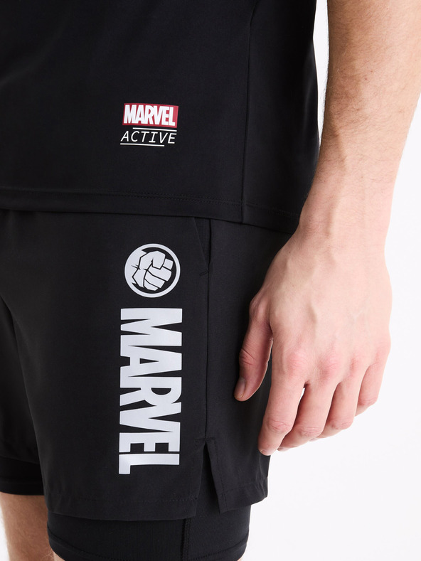 Celio Schwarze Celio Marvel Hulk Sportshorts
