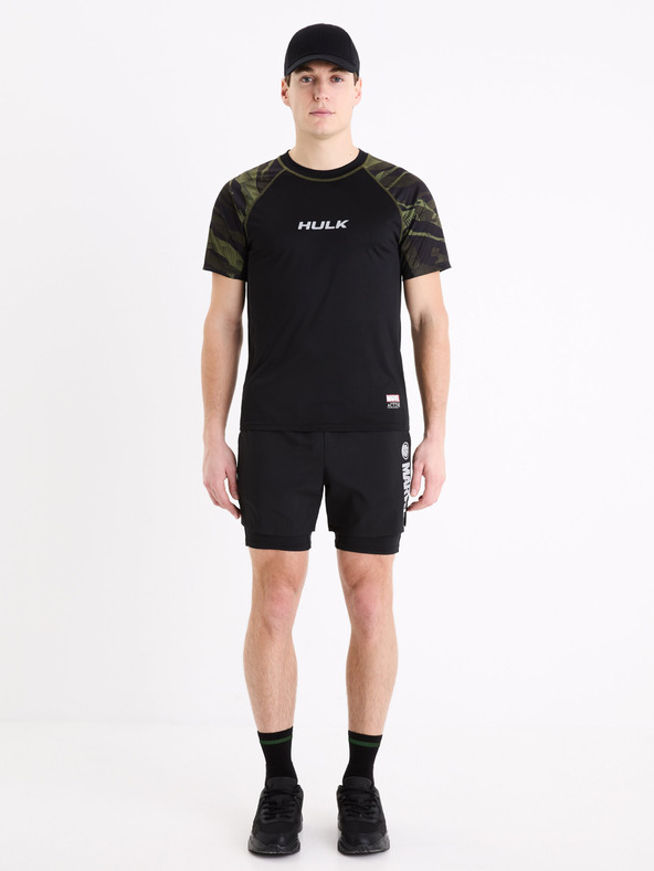 Celio Schwarze Celio Marvel Hulk Sportshorts