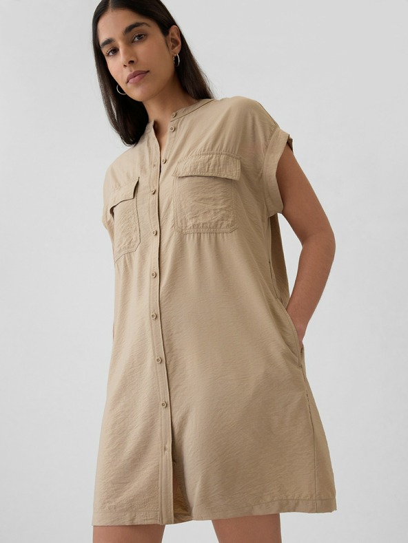 GAP Leinen-Minikleid Utility GAP