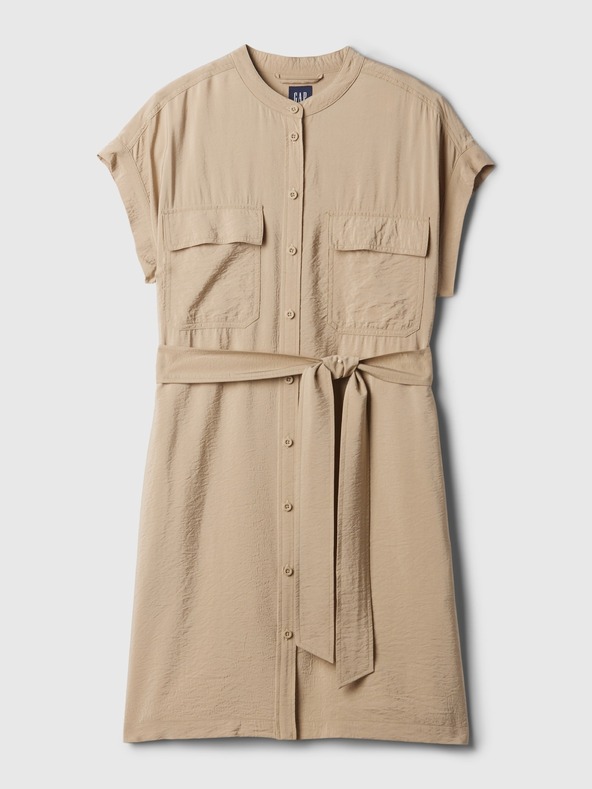 GAP Leinen-Minikleid Utility GAP