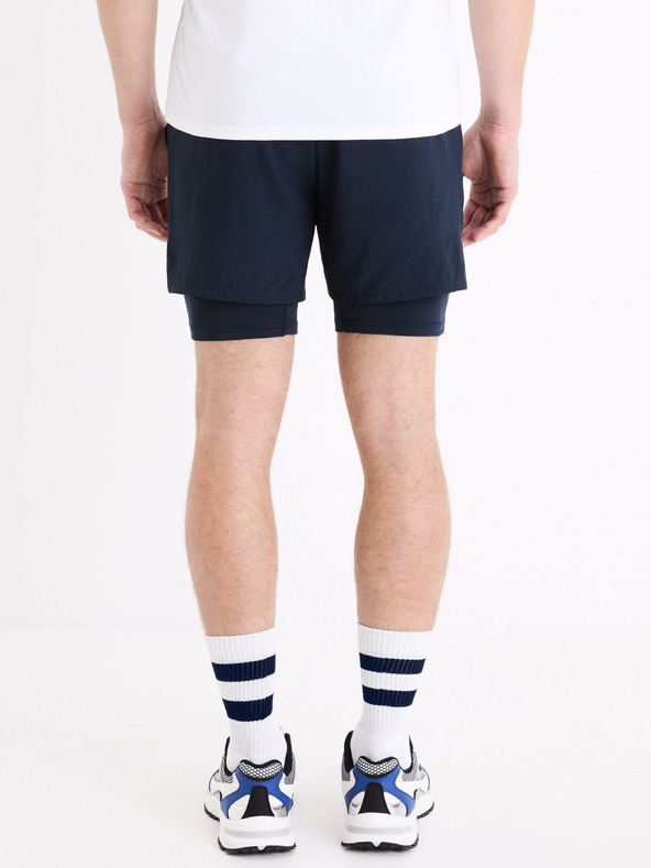 Celio Dunkelblaue Celio Marvel Captain America Sportshorts