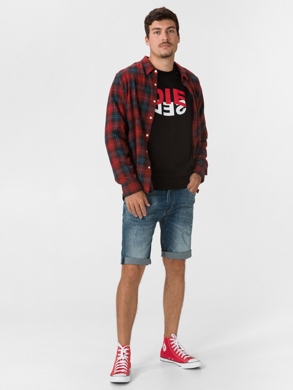 Diesel Schwarzes Diesel Girk Herren-Sweatshirt