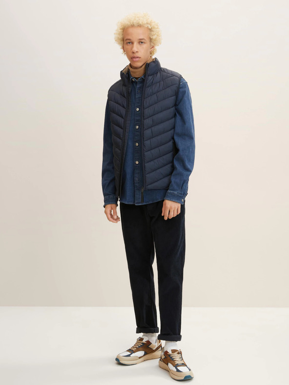 Tom Tailor Denim Blaues Herren Tom Tailor Denim Hemd