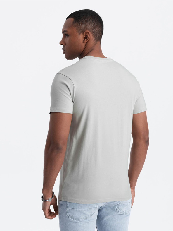 Ombre Clothing Herren Freizeit T-Shirt mit Tasche Ombre Clothing Grün