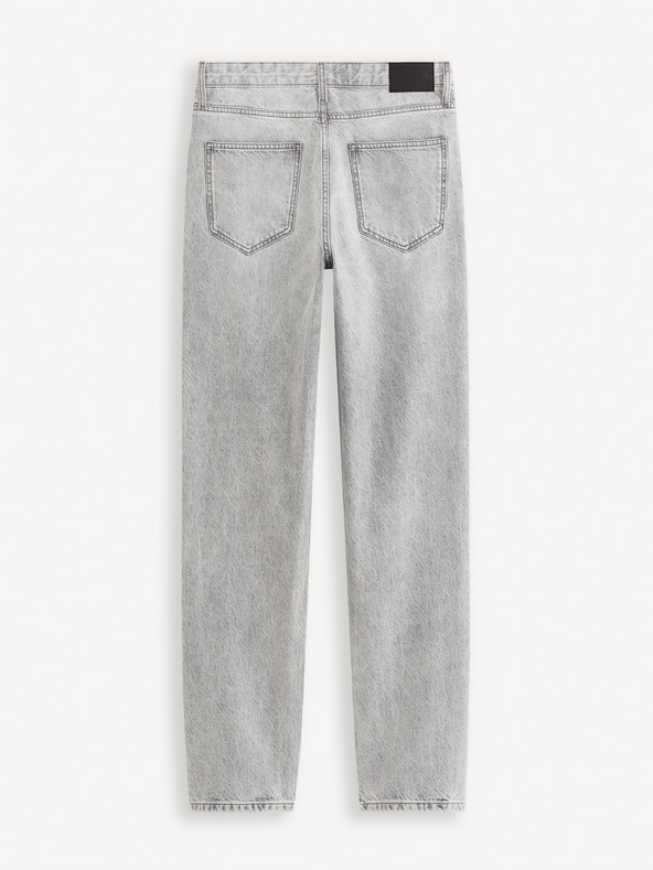 Celio Graue Herren-Jeans mit loser Passform Celio C75 Foloose