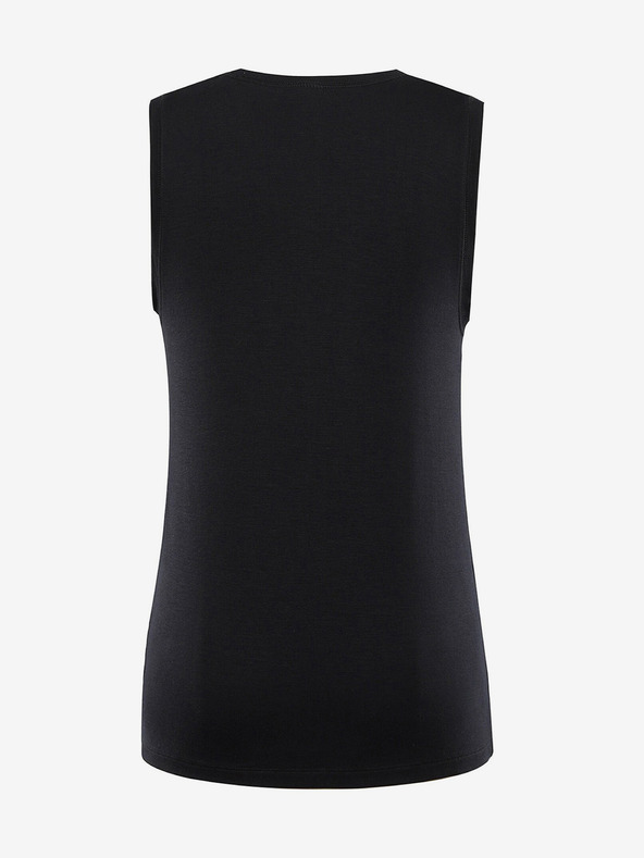 NAX Schwarzes Damen-Tank-Top NAX Edeta