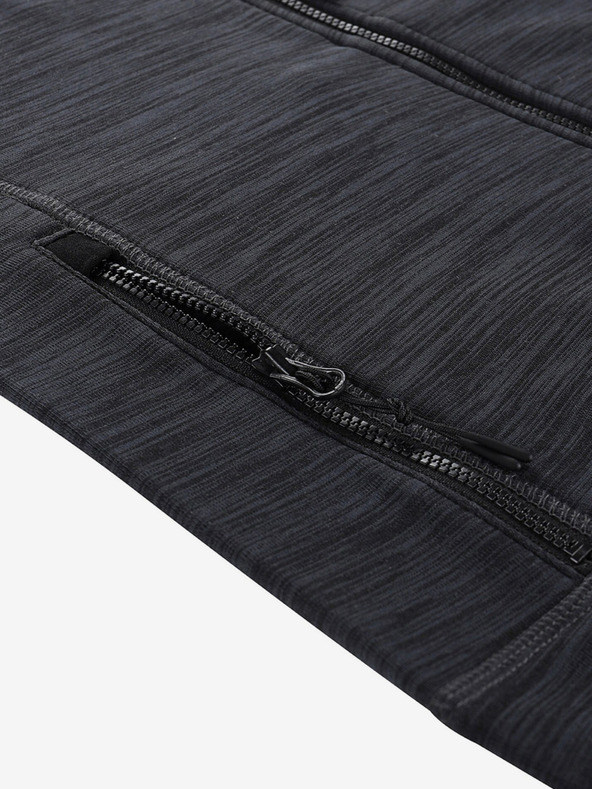 ALPINE PRO Schwarzes Damen-Schnelltrocknungs-Sweatshirt mit Cool-Dry Alpine Pro ONNECA