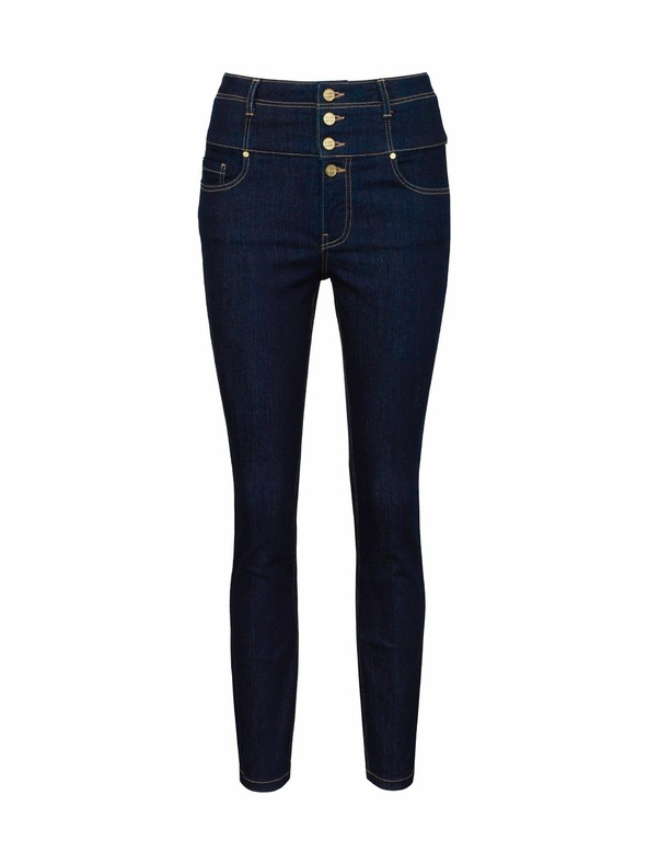 Orsay Dunkelblaue Damen-Skinny-Jeans ORSAY
