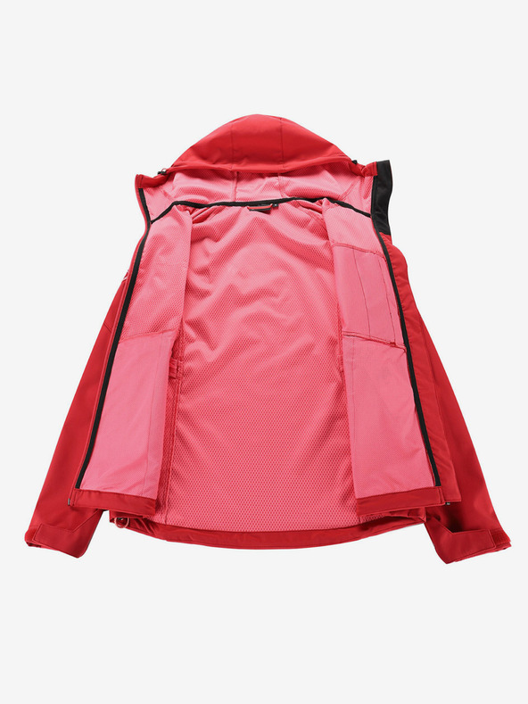 ALPINE PRO Rote Damen-Softshelljacke mit Membran Alpine Pro ESPRITA