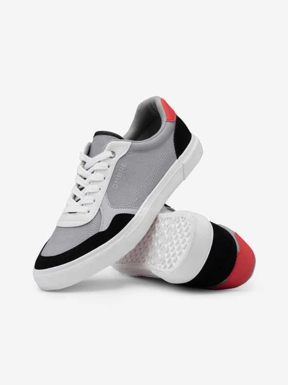 Ombre Clothing Graue Herrenturnschuhe Ombre Clothing