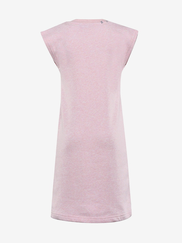 ALPINE PRO Rosa Alpine Pro Mädchen Kleid HUDERO