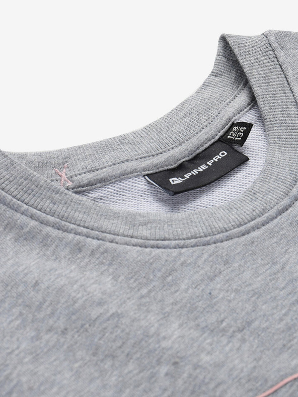 ALPINE PRO Graues Mädchenkleid Alpine Pro HUDERO