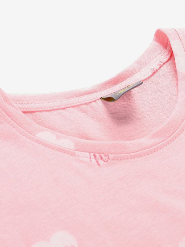 NAX Rosa gemustertes Kleid für Mädchen NAX Eseqo