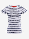 NAX Blau Gemustertes Damen T-Shirt NAX Sarga