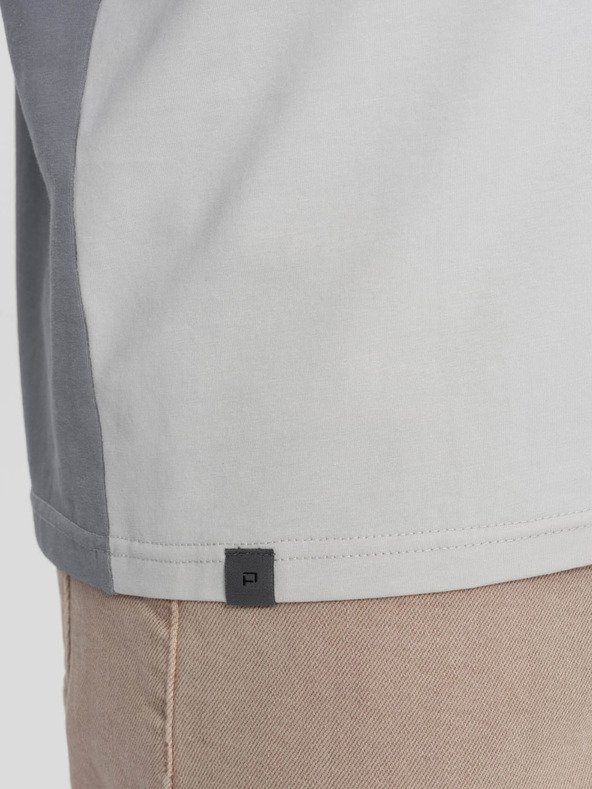 Ombre Clothing Grau Herren T-Shirt Ombre Kleidung