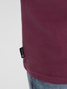 Ombre Clothing Dunkelrosa Herren T-Shirt mit Tasche Ombre Kleidung