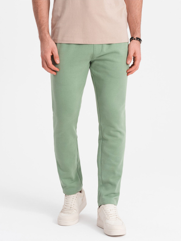 Ombre Clothing Grüne Herren-Sweatpants Ombre Kleidung