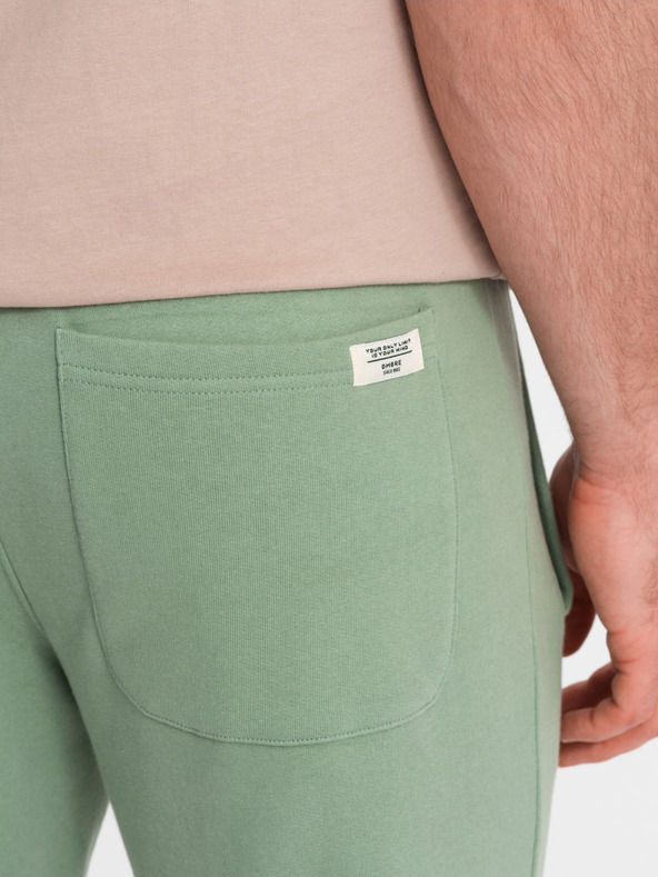 Ombre Clothing Grüne Herren-Sweatpants Ombre Kleidung