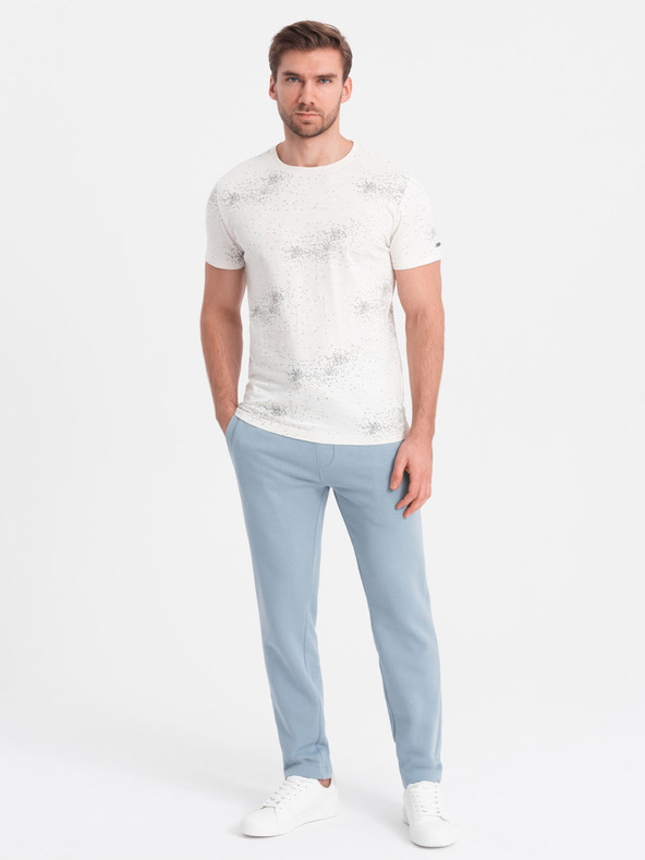 Ombre Clothing Hellblau Herren Sweatpants Ombre Kleidung