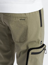 Ombre Clothing Grüne Herren-Cargo-Jogger-Hose Ombre Clothing