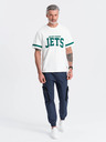 Ombre Clothing Dunkelblaue Herren-Cargo-Jogging-Hose Ombre Clothing