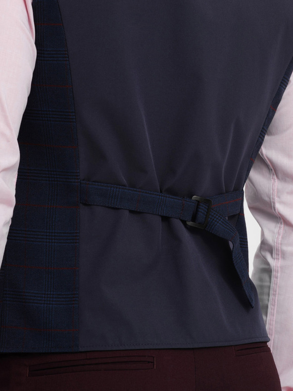 Ombre Clothing Dunkelblaue Herren Reversjacke Ombre Kleidung