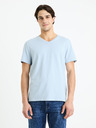 Celio Hellblaues Herren Basic-T-Shirt Celio Neuniv