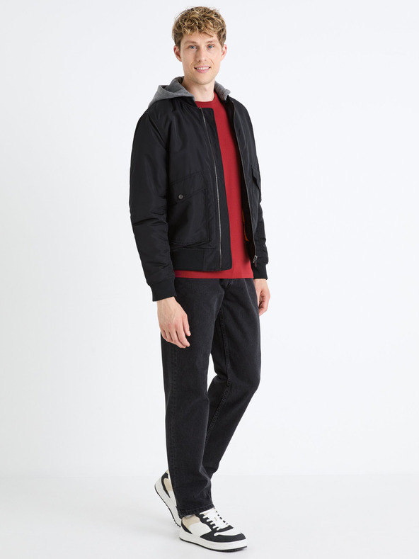 Celio Schwarze Herrenjeans Celio Foloose