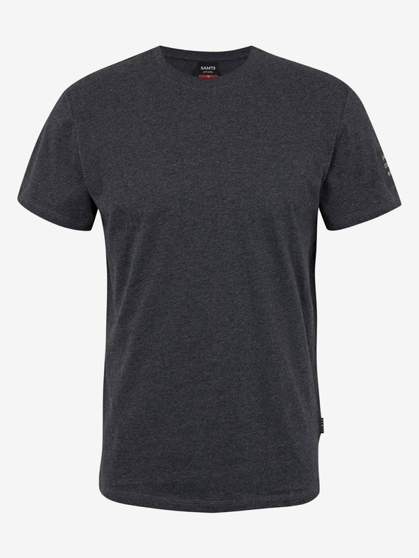 Sam 73 Dunkelgraues Herren-T-Shirt SAM 73 Freddie