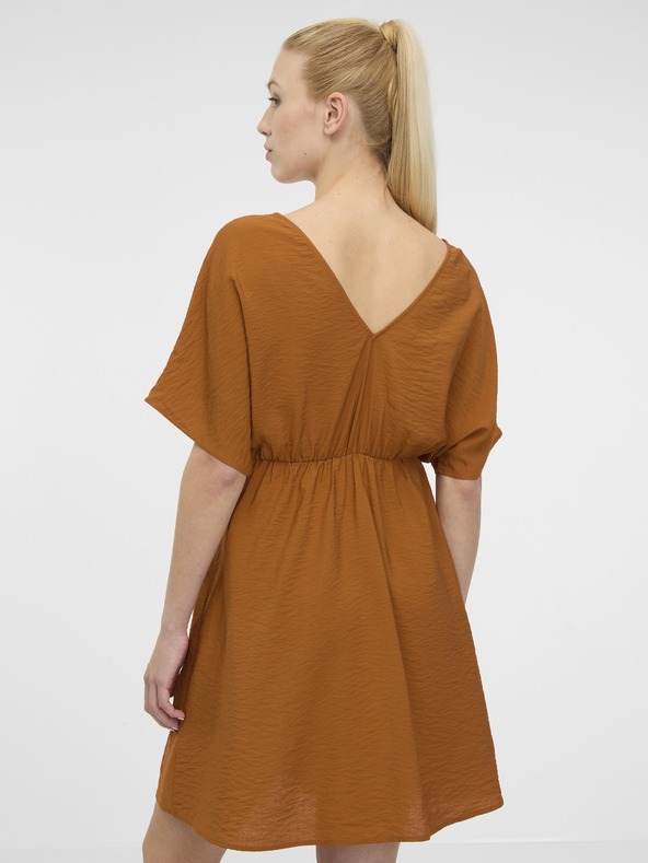 Orsay Braunes kurzes Damenkleid ORSAY