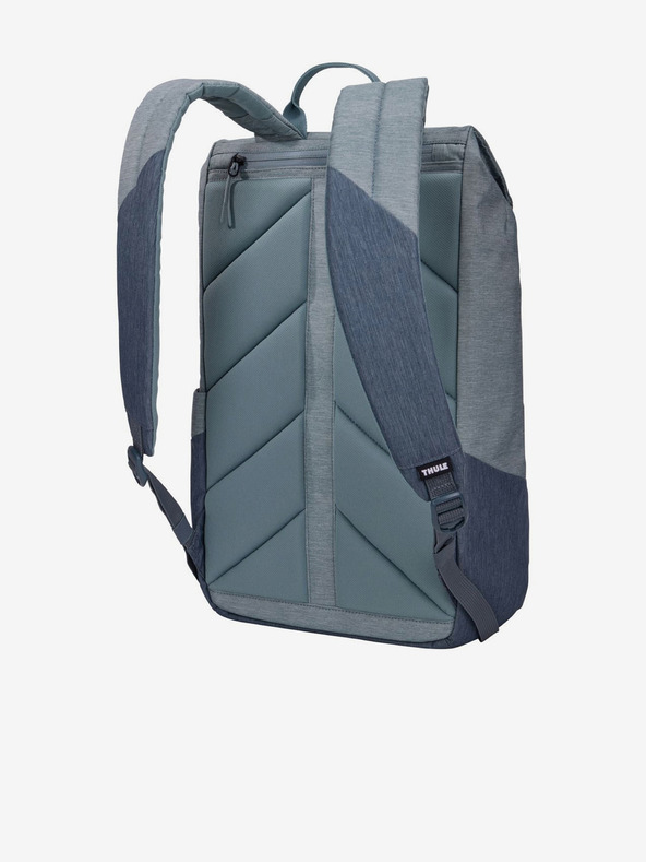 Thule Grauer und blauer Thule Lithos 16 L Rucksack