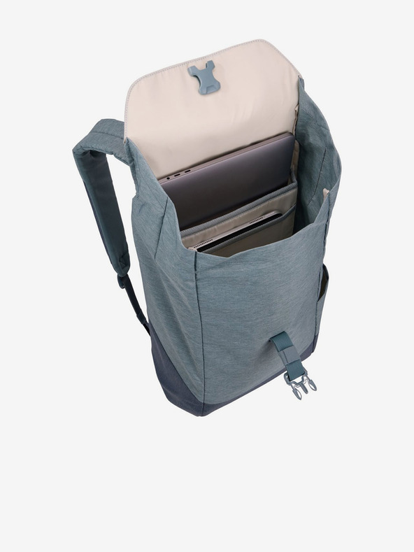 Thule Grauer und blauer Thule Lithos 16 L Rucksack