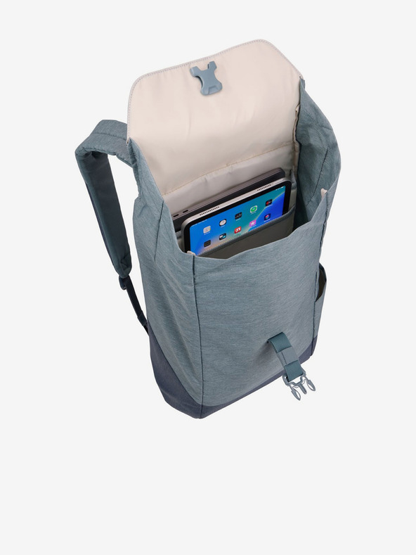 Thule Grauer und blauer Thule Lithos 16 L Rucksack