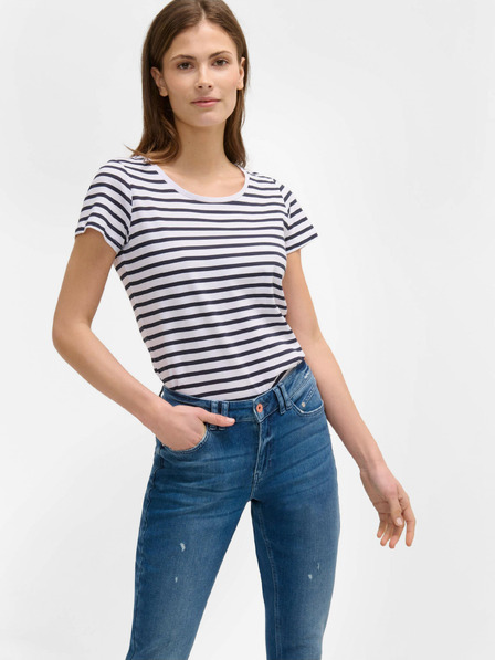 Orsay Schwarz-weiß gestreiftes T-Shirt ORSAY
