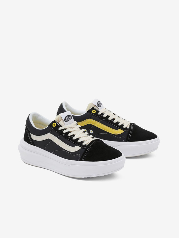 Vans Schwarze VANS UA Old Skool Overt CC Plateausneakers für Damen