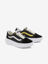 Vans Schwarze VANS UA Old Skool Overt CC Plateausneakers für Damen